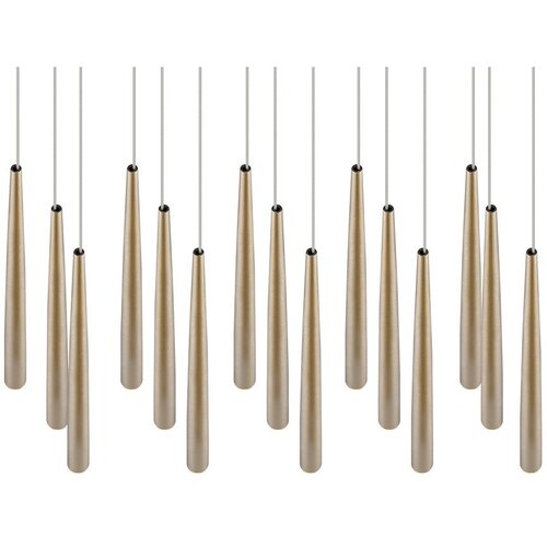 Trio Select LED viseća svjetiljka u zlatnoj boji Cala &amp;ndash; Slike