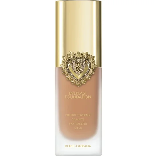 Dolce & Gabbana Flawless Everlast Foundation intenzivni make-up za prekrivanje s dugotrajnim učinkom SPF 20 nijansa 19W Medium 27 ml