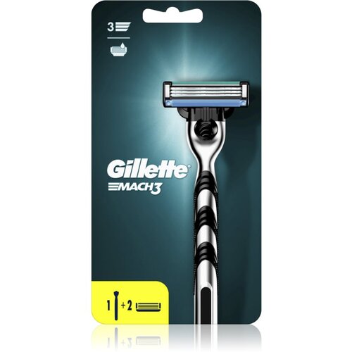 Gillette brivnik Mach3 + 1 brivni nastavek Cene