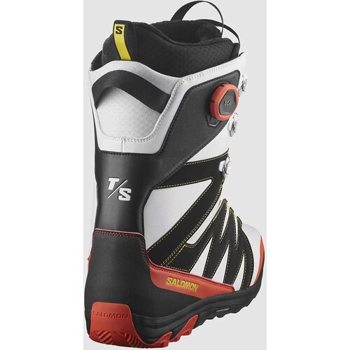 Salomon X Approach Lace SJ BOA 2025 Snowboard cevlji white / cherry tomato / black Slike