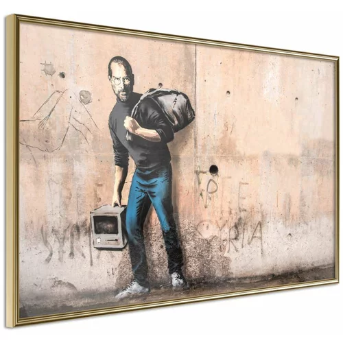  Poster - Banksy: The Son of a Migrant from Syria 45x30