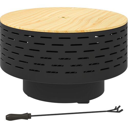 HOMESTAR Posuda za vatru 3-u-1 &Oslash;60x39 cm  nehrđajući čelik  mrežica za iskre  tamno siva Cijene