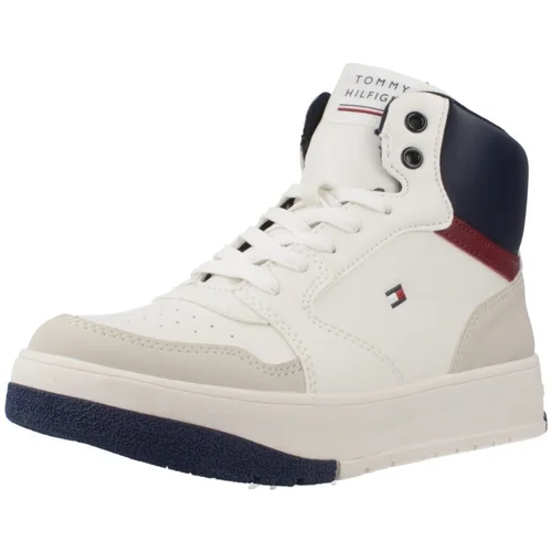 Tommy Hilfiger MID CUT LACE-UP SNEAKER Bijela