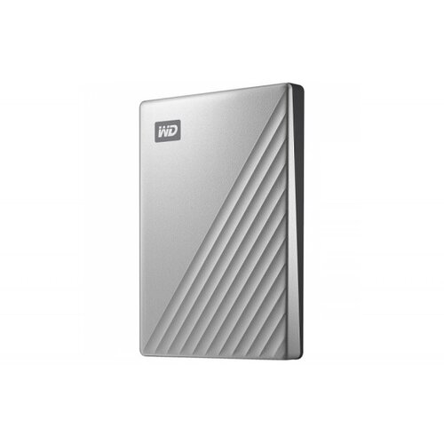 Western Digital External HDD 2TB, USB3.2 Gen 1 Type-C (5Gbps), My Passport Ultra, Silver Cene