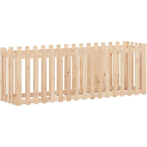  Povi&amp;scaron;ena vrtna gredica 200x50x70 cm od masivne borovine Slike