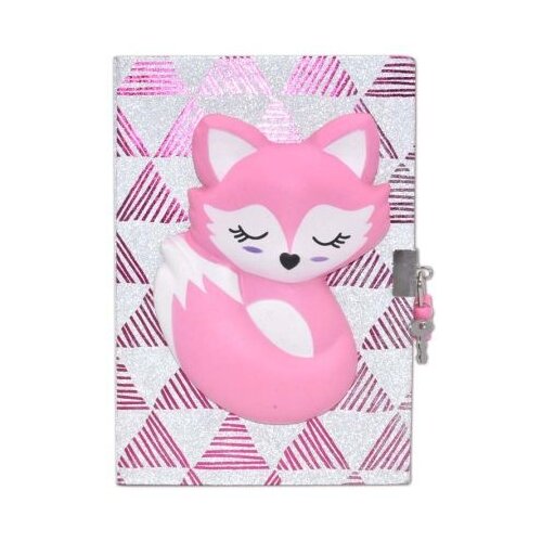  DNEVNIK FOX SQUISHY SA KLJUČEM 80L 70 GSM 21x14,5cm D32-U-01 Cene