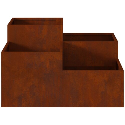  Vrtna saksija Rđa 80 x 80 x 48 cm Slike