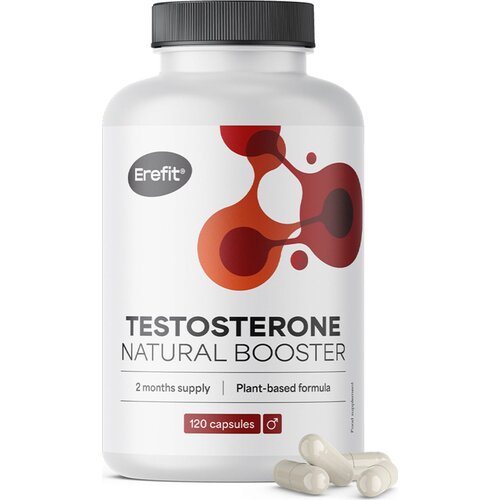 Erefit Testosterone &amp;ndash; Natural Booster - 120 kaps. Slike