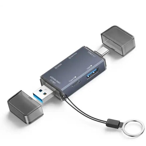 Kettz KT-CR61 čitač kartica 6 u 1 SD 3.0 TF 5Gbps Cene