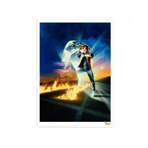 Fanattik Back to the Future Art Print 1 Cene