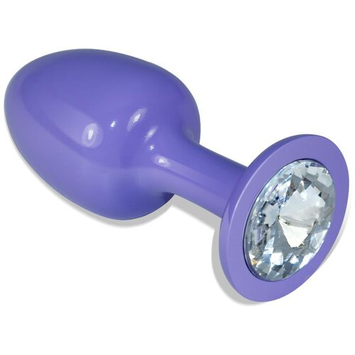 Lovetoy rosebud vijolična kovinska anal s transparonskim draguljem, (21077613) Cene