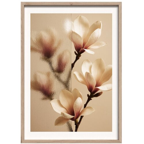 Styler Tiskana slika s okvirom 50x70 cm Soft Magnolia &ndash; Cijene