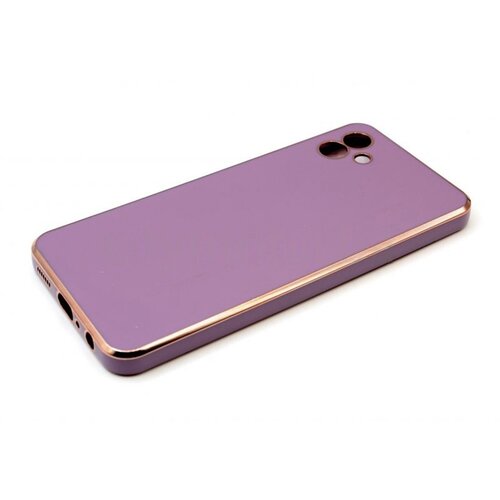  Za&amp;scaron;titna maska tpu frondy samsung A04 purple Slike
