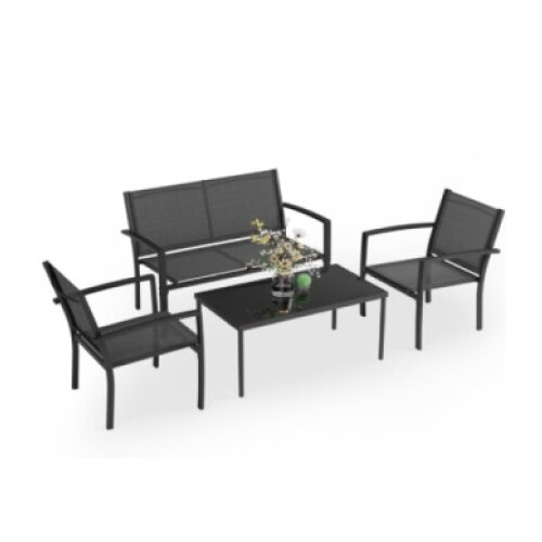  Bastenska garnitura- Milano crna ( 24-SA01901 ) Cene