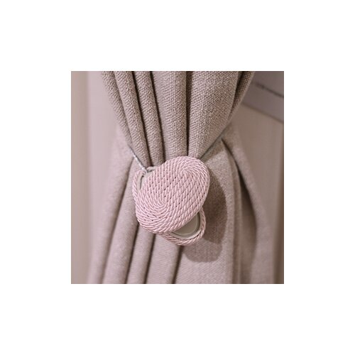 DEKOR DOM Magnet za zavesu - light pink Slike
