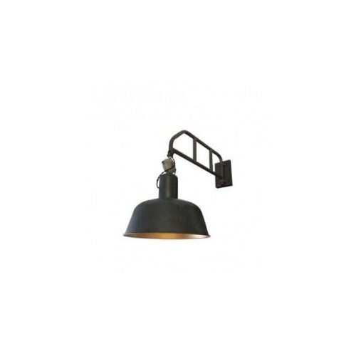 Rustik 95 zidna lampa 1*E27 black/gold Slike