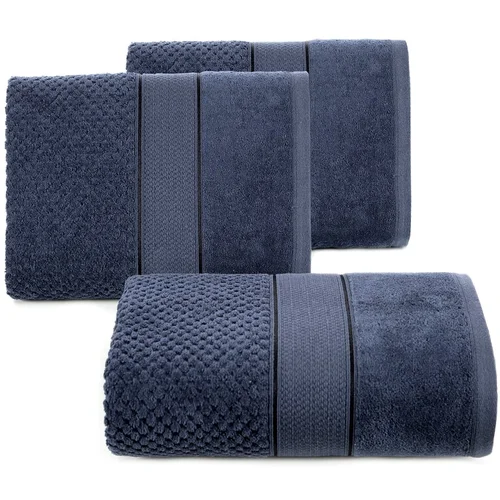 Eurofirany Unisex's Towel 451454 Navy Blue