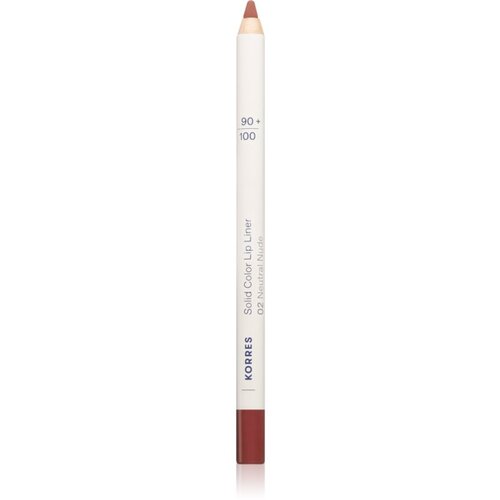 Korres Solid Color Lip Liner olovka za konturiranje usana nijansa 02 Neutral Nude 1.2 g Cijene