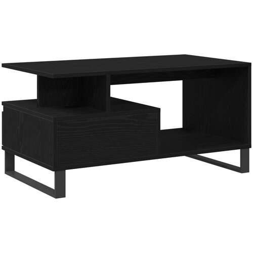  Stolić za kavu Crna Orah 90x49x45 cm Konstruirano drvo Slike