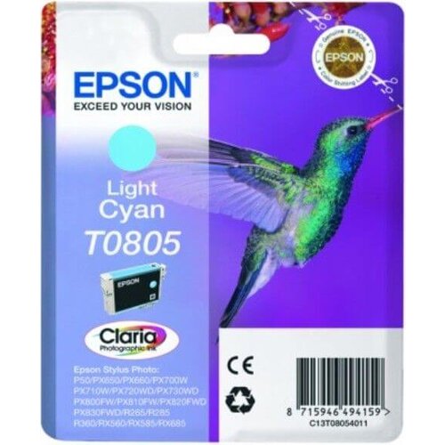 Epson kartuša T0805 (svetlo modra), original Cene