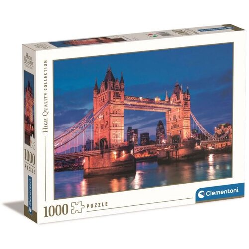 Clementoni Sestavljanka High Quality Collection- Tower Bridge at Night 39674, 1000 kosov Cene