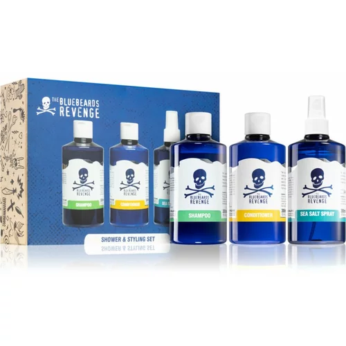 The Bluebeards Revenge Gift Sets Shower & Styling poklon set (za kosu i vlasište) za muškarce