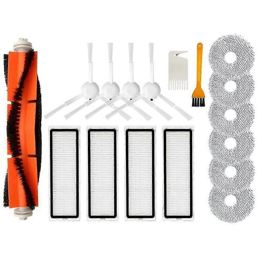 INORCO Dodatki za S10+ / S10 Plus robotski sesalnik Glavna stranska krtača HEPA Filter Mop Nadomestna krpa, (21842025) Slike