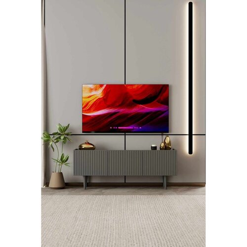 Hanah home TV komoda Capella 120, 120 cm, siva Cene