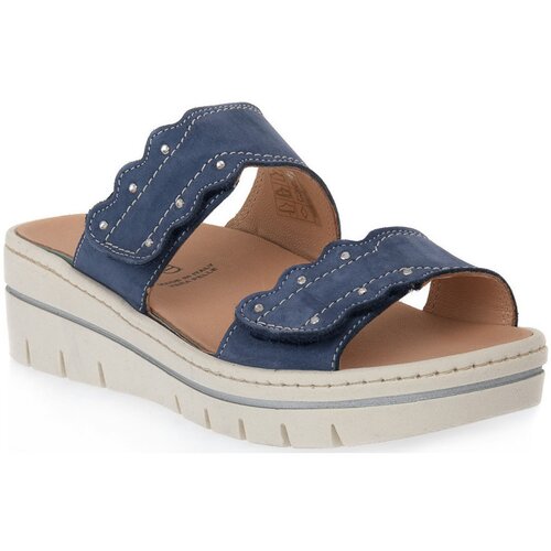 Grunland Natikači JEANS 40SARA Modra Cene