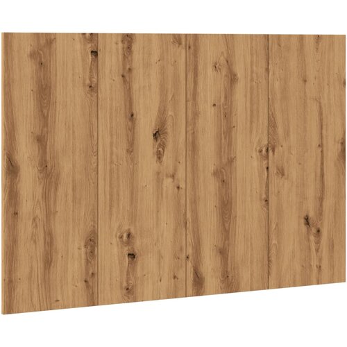 Maison Chic posteljno vzglavje - vzglavna omarica - nočna omarica artisan hrast 120x1,5x80 cm konstruiran les, (21706641) Slike