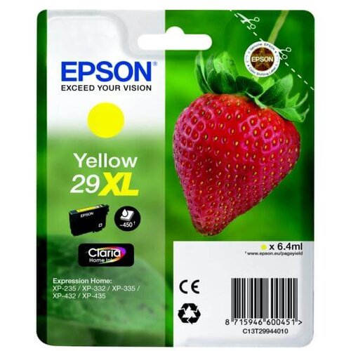 Epson kartuša 29 XL Y (C13T29944010) (rumena), original Cene