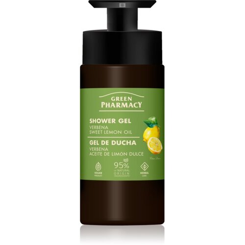 Green Pharmacy Verbena &amp;amp; Sweet Lemon Oil gel za prhanje 739 ml Slike