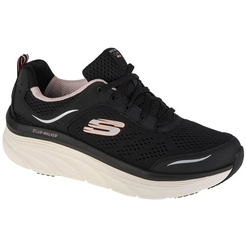 Skechers Nizke superge &amp;#039;D&amp;#039;lux Walker&amp;#039; črna / srebrna Slike