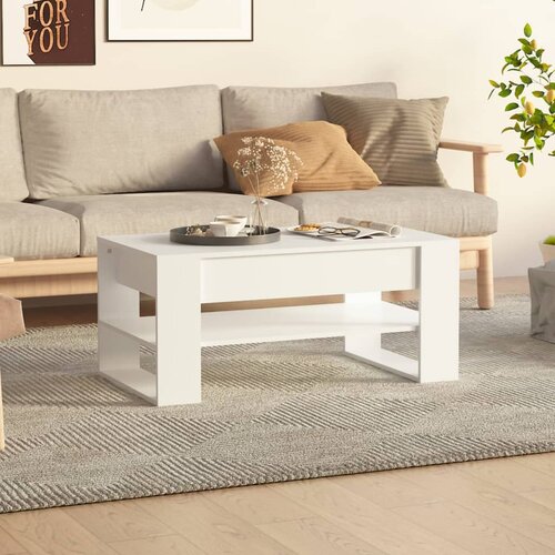 Stolić za kavu bijeli 102x55x45 cm od konstruiranog drva Cene