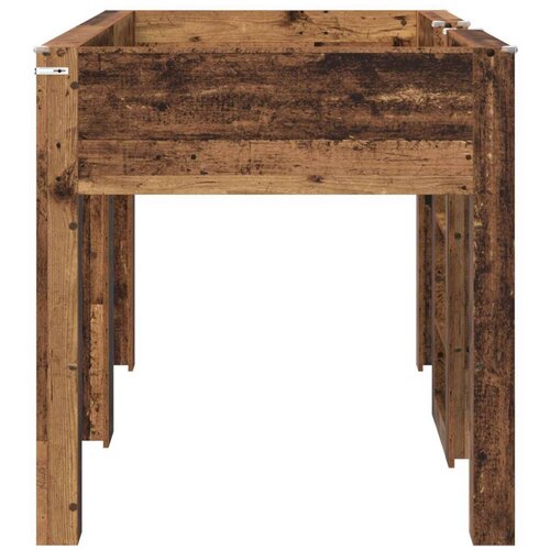  Krevet na kat za djecu s madracem Staro drvo 100 x 200 cm Slike