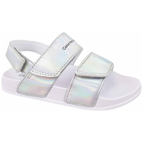 Calvin Klein Jeans Sandali & Odprti čevlji V1A2805251601904 Srebrna Cene