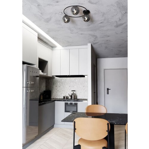  plafonsko svetlo sopra 3xE14/10W/230V crno Slike