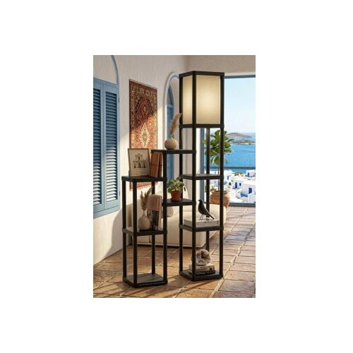 Opviq Podna lampa Nostra Black Slike