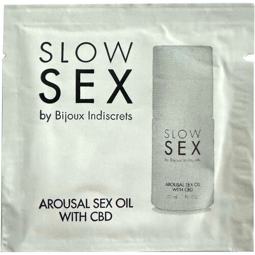 Bijoux Indiscrets Slow Sex Arousal Sex Oil with CBD Sachette 2ml Cene