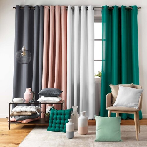 Douceur d int&amp;eacute;rieur Okrasna blazina 50x50 cm Essentiel &amp;ndash; Slike