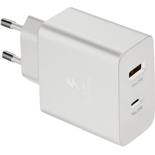  Punjač Fast Charging Adapter za Samsung PD 35W sa Type-C kablom, Beli Slike