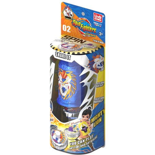 Spin fighters Legends Mighty Lion Cene