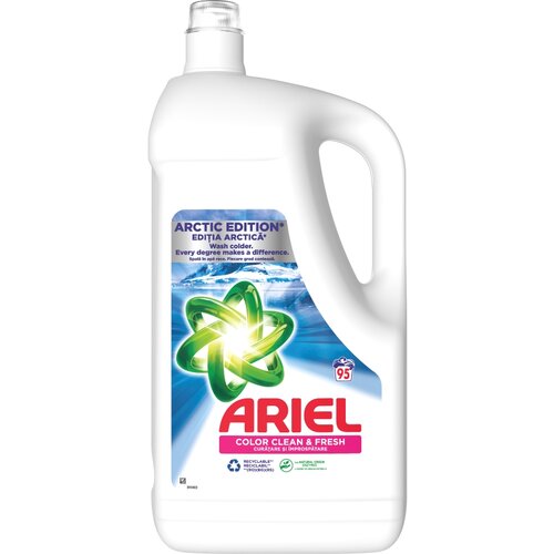 Ariel tečni deterdžent Arctic 4,75l/95 pranja Slike