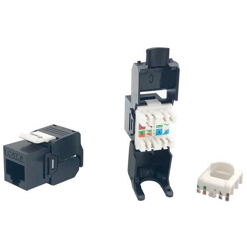 Equip Adapter Keystone Jack Cat6 Utp Toolfree 8 Uni, (21404860) Cene