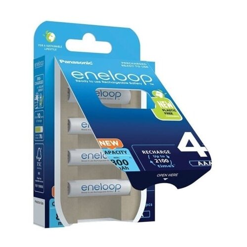 Panasonic baterija Eneloop AAA/4B (BK-4MCDE/4BE) paket 4 kom. Cene