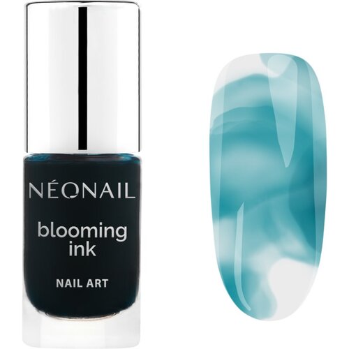 NeoNail Blooming Ink lak za okrasitev nohtov odtenek Turquoise​ 7.2 ml Slike