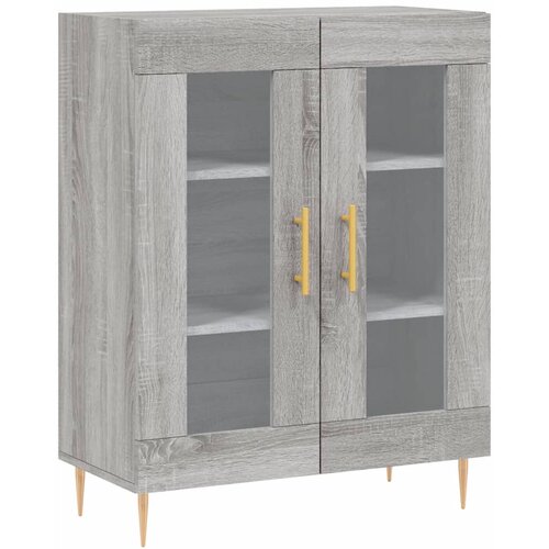 Maison Chic Komoda - Predalnik siva sonoma 69,5x34x90 cm inženirski les, (21717834) Slike