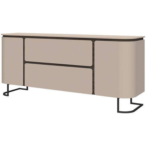 Jela Jagodina Komoda K182-2K2F/AU, Kolekcija Aura, 182x79x46 cm, Mokka Slike