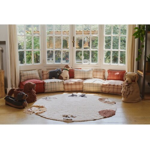 Lorena Canals Bombažna otro&amp;scaron;ka blazina 40x25 cm Mapple Red &amp;ndash; Slike