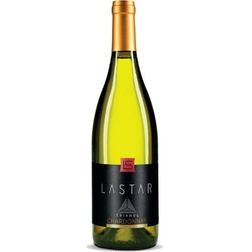 Lastar Chardonnay triangl belo vino 0.75l Slike
